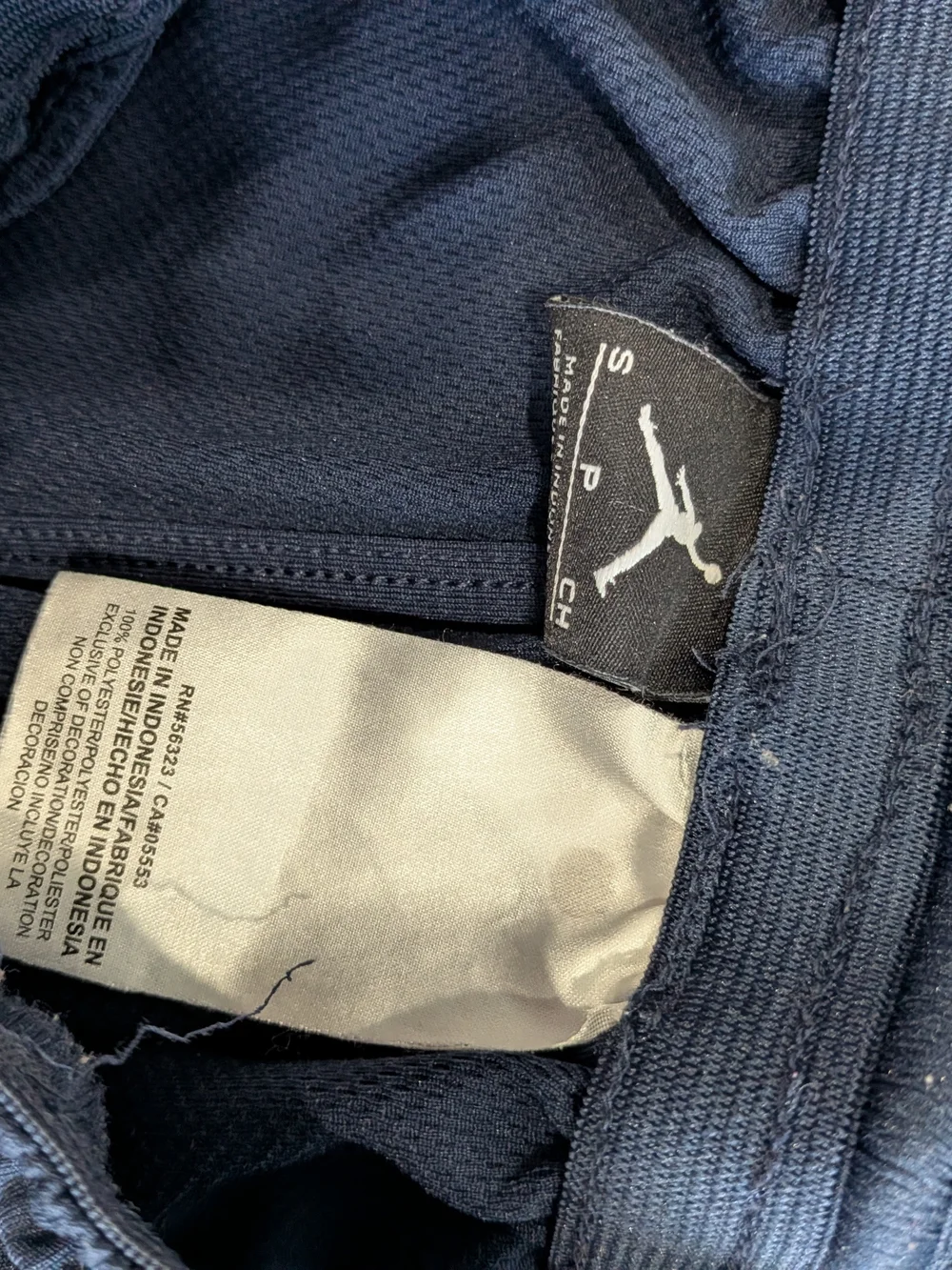 Small (Below Knees) Jordan Nike Georgetown Hoyas basketball Shorts Gtown